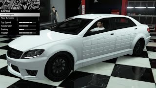 GTA 5 - Past DLC Vehicle Customization - Benefactor Schafter LWB Armored (Mercedes S600/CL65/E63)