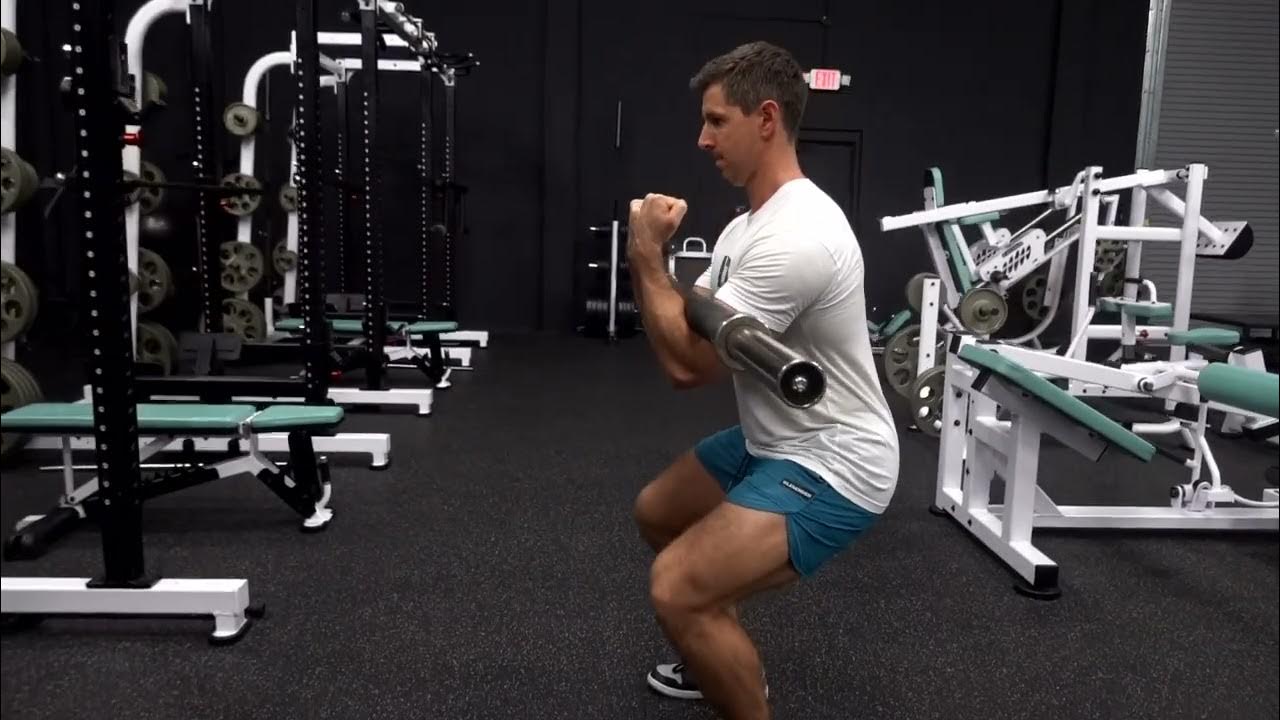 Squat Zercher Thick Bar YouTube