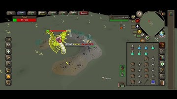 Killing zulrah on mobile W/BOFA