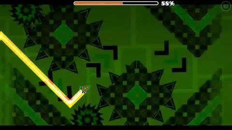 My first ever nine circles level!!! Geometry dash