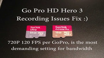 GoPro HD Hero 3 Black Edition Intermittently stops recording fix