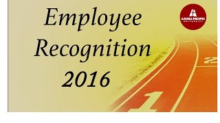 Employee Recognition 2016