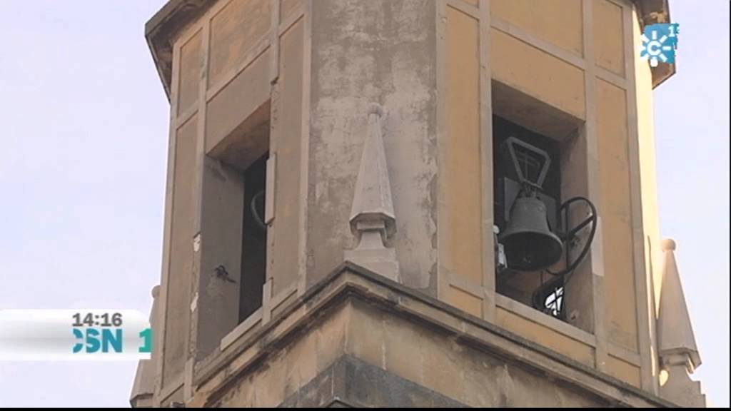 SE CAE UNA CAMPANA EN UNA IGLESIA DE JAÉN