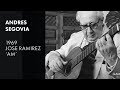 Andres Segovia plays his 1969 Jose Ramirez