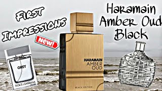 Al Haramain Amber Oud Black | D &amp; G The One Grey | JV XX Artisan | First Impressions | Glam Finds |