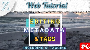 ZloViewer Web Tutorial: Editing MetaData & Tags - Including AI Tagging