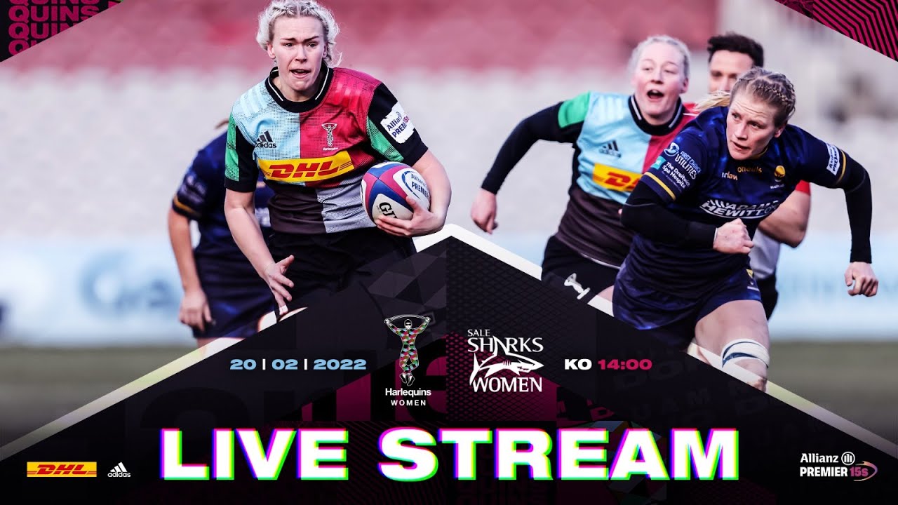 Live Rugby - Harlequins Women v Sale Sharks Women
