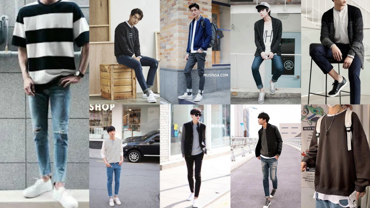 Korean Outfit Ideas for Men |  Korean boys fashion 2023