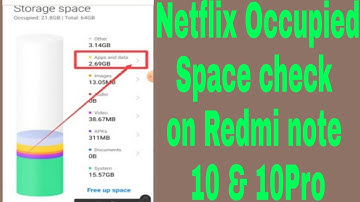 Netflix Occupied Space check on Redmi note 10 & 10Pro