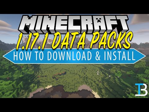 How To Download & Install Data Packs in Minecraft 1.17.1 - YouTube