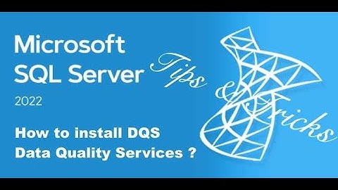 SQL Server 2022 Standard Tips & Tricks - DQS Server install (Data Quality Services)