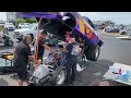 Freaki Tiki Heritage Race fire up - nitro flow test #funnycar #hemi #nhra