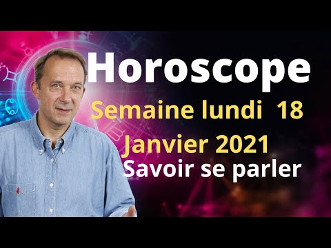 Vidéo: Horoscope Du 18 Janvier 2020