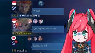 Solo Rank Pake Layla Tanpa Show Winrate & MMR? | Top Global Layla 2024 - Mobile Legends