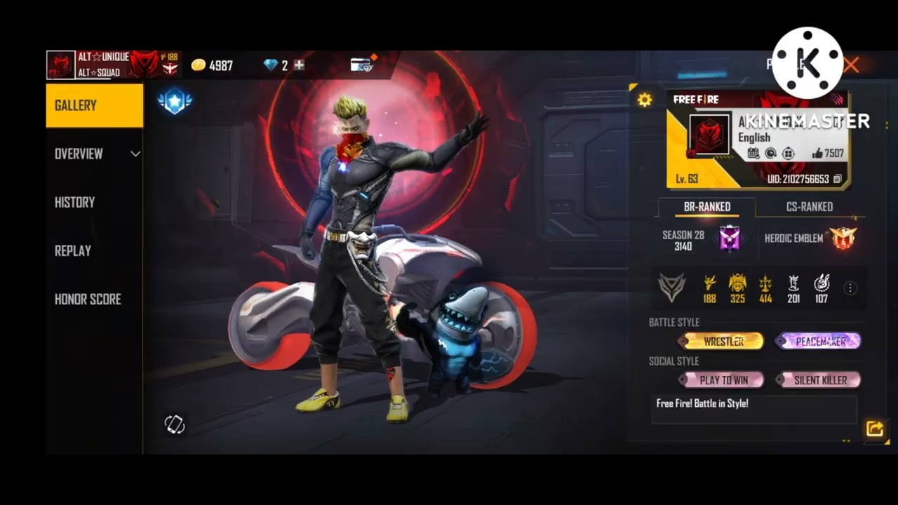FREE FIRE - JOIN GUILD AND CHANGE NANE TO ALT☆! ALT SQUAD