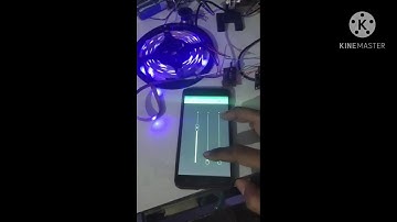 control Rgb strip light with smartphone using nodemcu