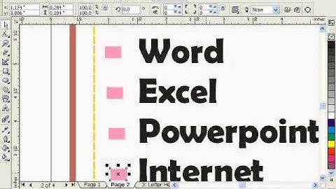 Corel Draw 12 Tutorial Urdu Part 7 By Irfan Wazir Ali