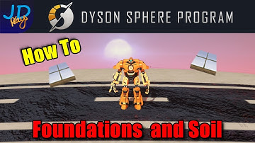 Funderingen en hoe je gratis grond krijgt 🤖 Dyson Sphere-programma 🤖 Tutorial, handleiding voor n...