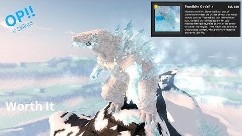 How Powerful Is MAX FROSBITE GOJIRA? (OP!!) - Kaiju Universe