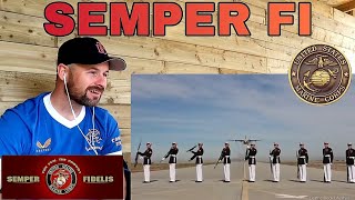 SCOTTISH GUY Reacts To Semper Fi Trace Adkins A USMC Tribute