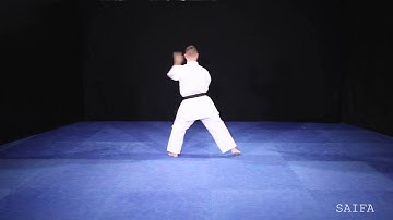 Shito Ryu Shukokai Saifa Rear View