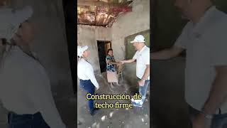 señor beneficiario con techo en cohuibampo, ahome #short #secretariadebienestar #espiritudetrabajo