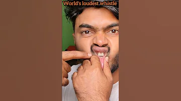 Learn How To Whistle With Your Lips In 15 Seconds World S Loudest Whistle 