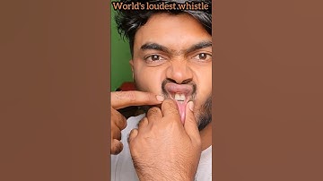 Learn how to whistle with your lips in 15 seconds | world
