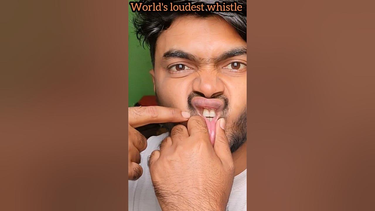 Learn how to whistle with your lips in 15 seconds world s loudest