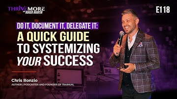 E118: Chris Ronzio: Trainual