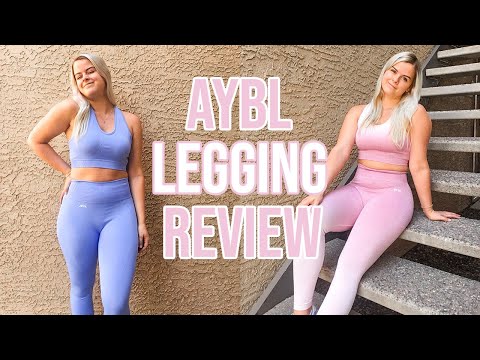AYBL Gym Leggings Try On Review  Pulse + Balance V2 Seamless