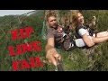 Zip line in Montenegro with GoPro