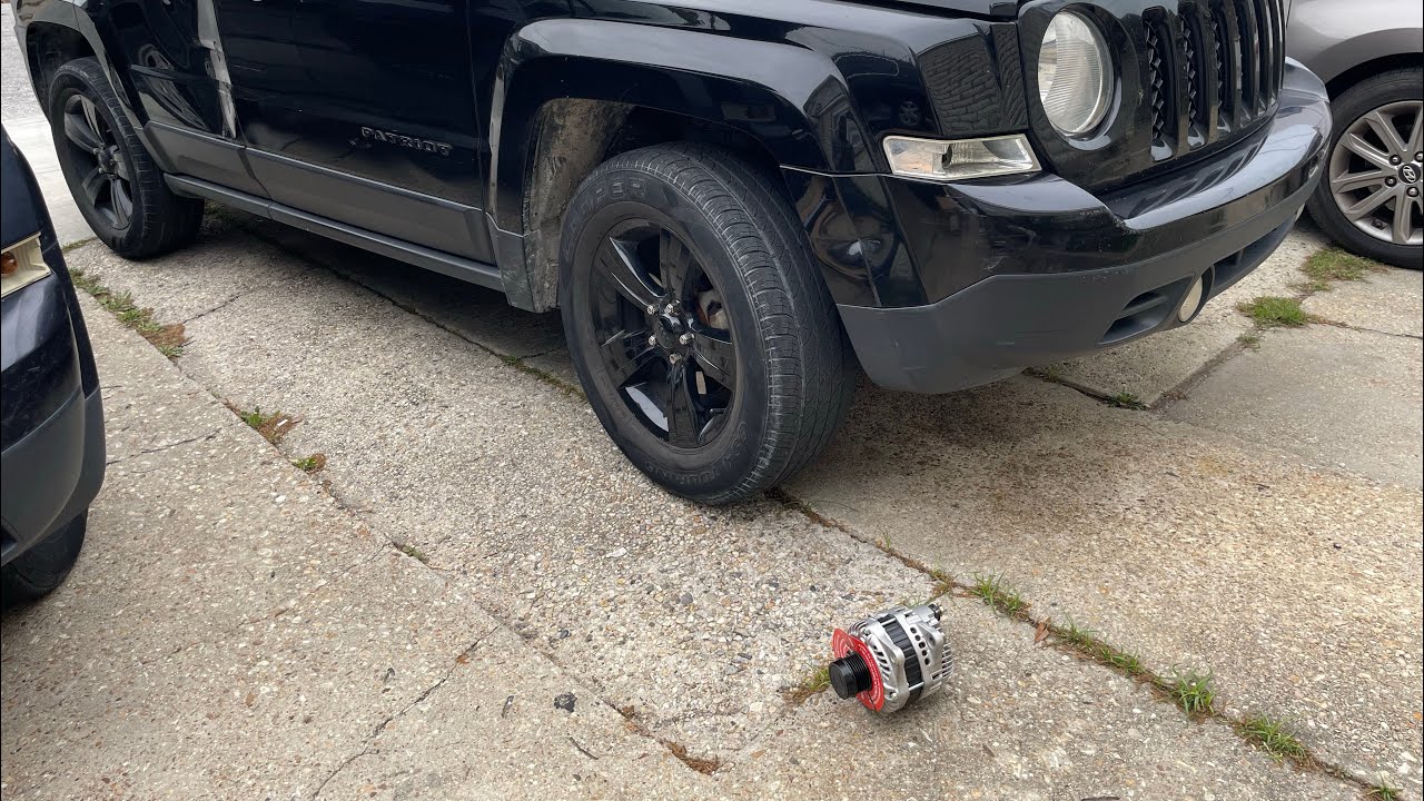 2014 Jeep Patriot Alternator replacement step by step YouTube