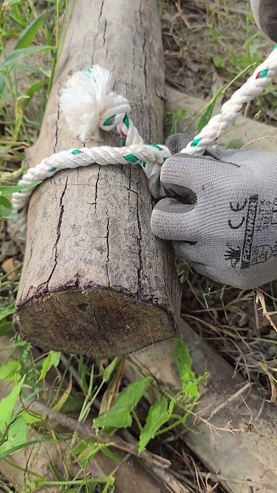 Rope Knot So Strong It Shocks #knots #rope #tips