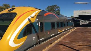 21.04.2024 - UGL Rail WDA/WDB/WDC Class, WDA002 & WDB012 'Prospector' departing East Perth Terminal