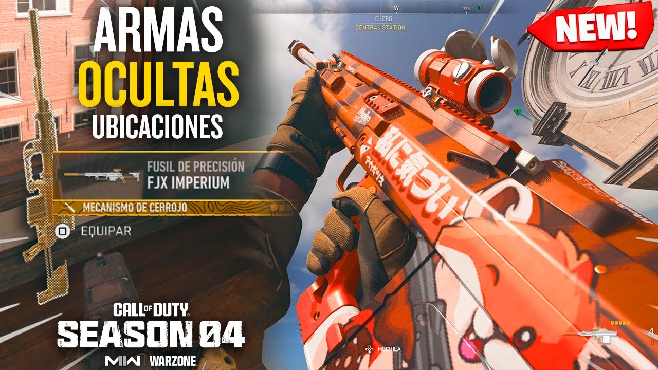C mo CONSEGUIR Las NUEVAS ARMAS OCULTAS De WARZONE TODAS Las C mo conseguir las nuevas armas ocultas de warzone todas las