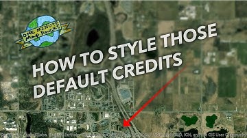 One Minute Map Hack: How to Style those Default Basemap Credits in ArcGIS Pro