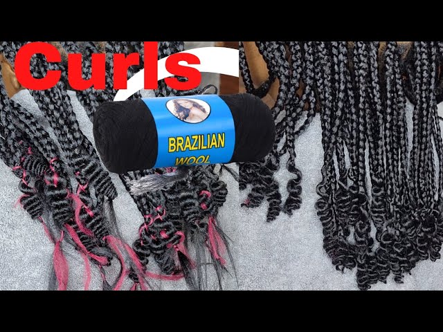 Authentic Brazilian Wool Hair Yarn for Braids