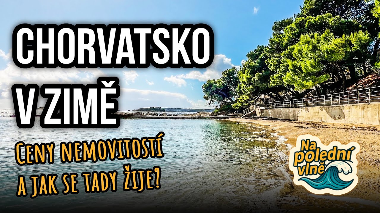 Život v Chorvatsku v zimě - Na polední vlně