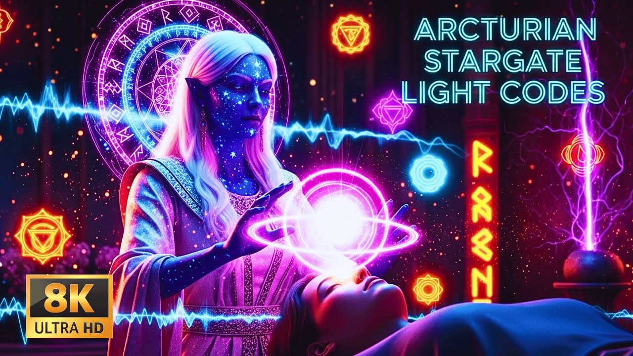 ARCTURIAN STARGATE LIGHT CODES 🌠 Starseed Activation Meditation & Soul ...