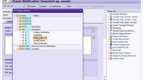 notification  sap  qm  video 2