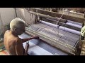 How it&#39;s made - looms &amp; weaves men lungi (Kaili) &amp; dhotis