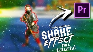 Swing shake effect PUBG MOBILE montage | Sapphire plugin | Adobe premiere Pro ( toturial )