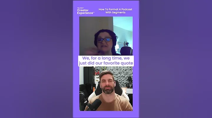How To Format A Podcast With Segments Part 2 | Rob...