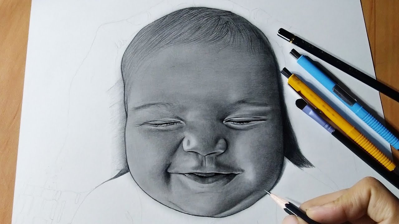 How I shade Face with Graphite ? ️ - YouTube