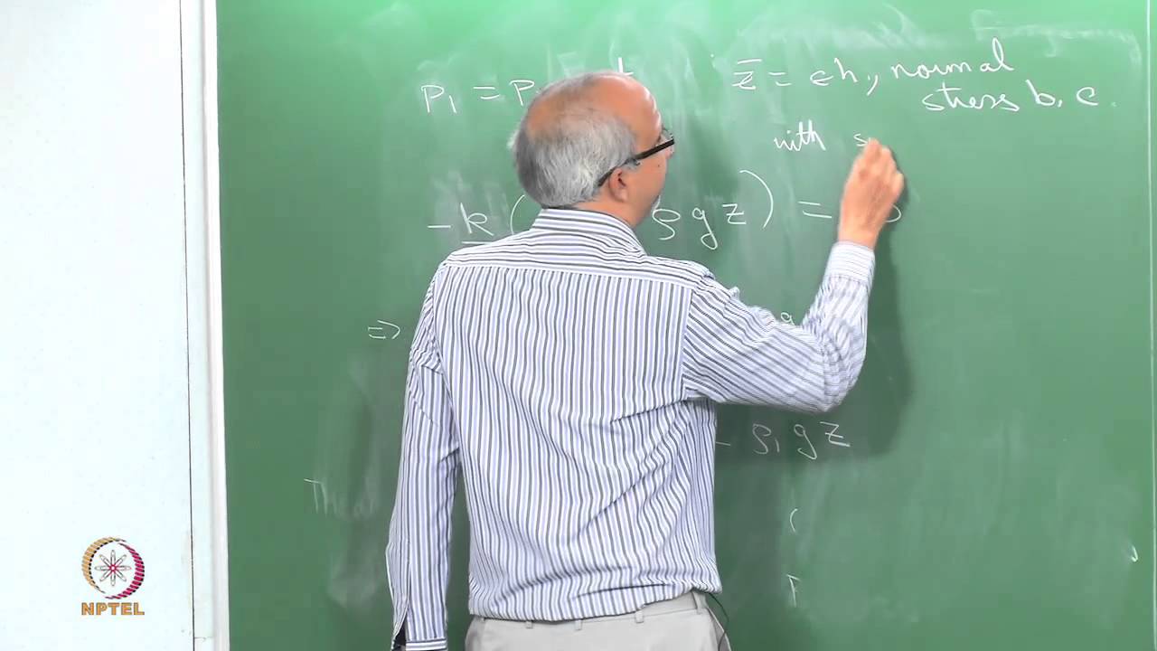 Mod-01 Lec-41 Viscous Fingering: Stability analysis