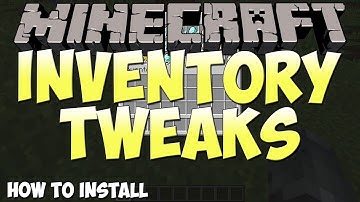 Learn how to install InventoryTweaks Minecraft Mod 1.11.2 + Minecraft Forge