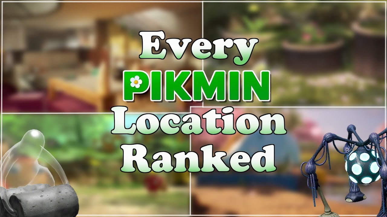 Ranking every Area in Pikmin | Tier List by the Pikmin Community