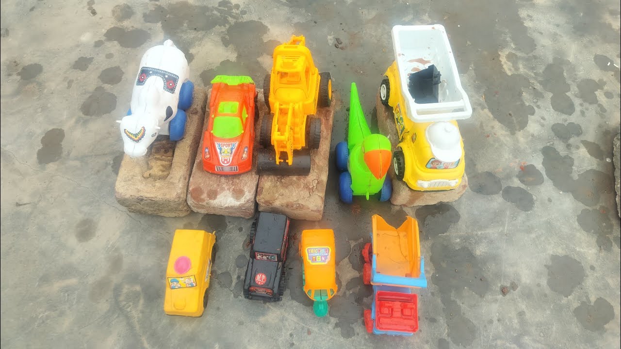 JCB 5CX Loading Mud Tata Truck Swaraj Tractor Tipper? Jcb Ki Khudai | Jcb Cartoon | Tractor Cartoon