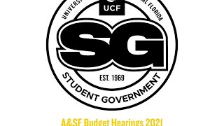 Activity and Service Fee Budget Hearings: Day 1